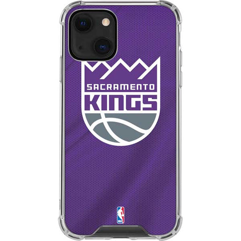 NBA Sacramento Kings Jersey iPhone 13 Clear Case