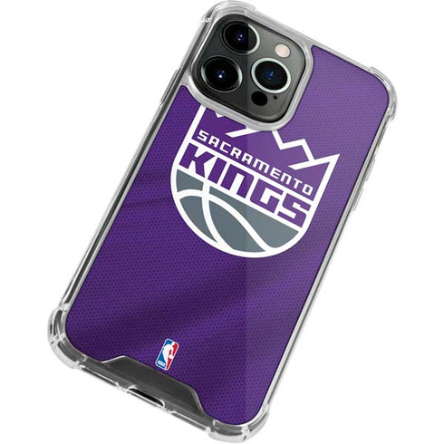 NBA Sacramento Kings Jersey iPhone 13 Pro Max Clear Case