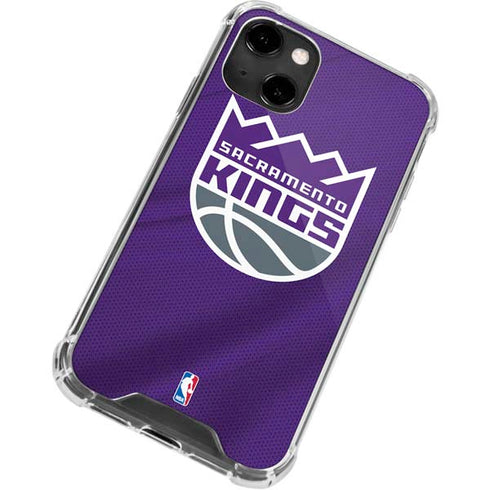 NBA Sacramento Kings Jersey iPhone 14 Clear Case