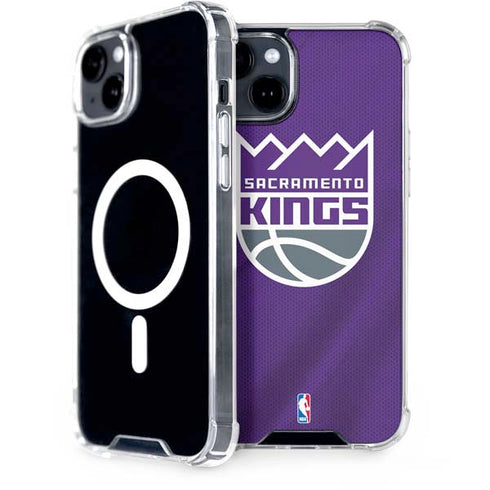 NBA Sacramento Kings Jersey iPhone 15 Plus MagSafe Case