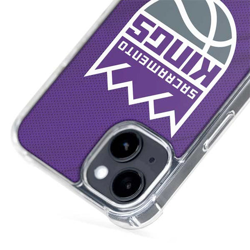 NBA Sacramento Kings Jersey iPhone 15 Plus MagSafe Case