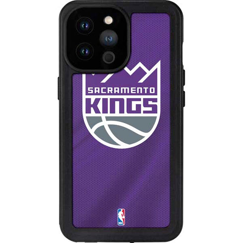 NBA Sacramento Kings Jersey iPhone 14 Pro Max Waterproof Case