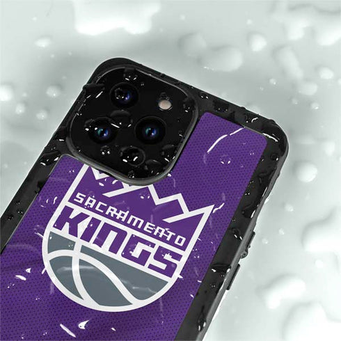 NBA Sacramento Kings Jersey iPhone 14 Pro Max Waterproof Case