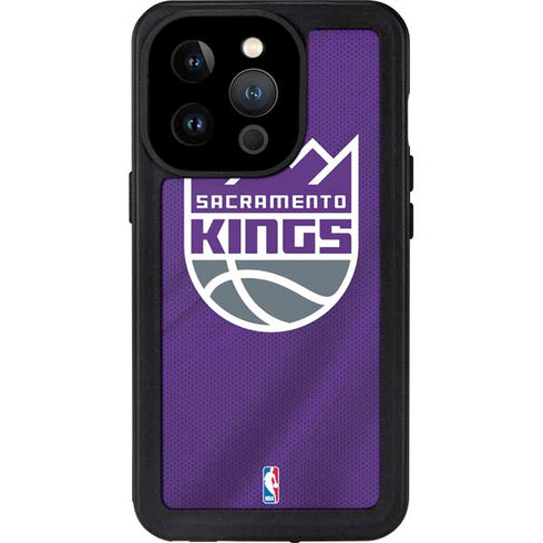 NBA Sacramento Kings Jersey iPhone 14 Pro Waterproof Case
