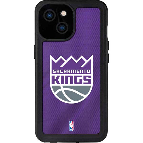NBA Sacramento Kings Jersey iPhone 15 Waterproof Case