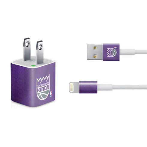 NBA Sacramento Kings Jersey iPhone Charger (5W USB) Skin
