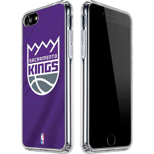 NBA Sacramento Kings Jersey iPhone SE (2nd & 3rd Gen) Clear Case