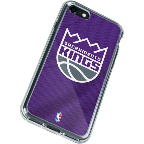 NBA Sacramento Kings Jersey iPhone SE (2nd & 3rd Gen) Clear Case