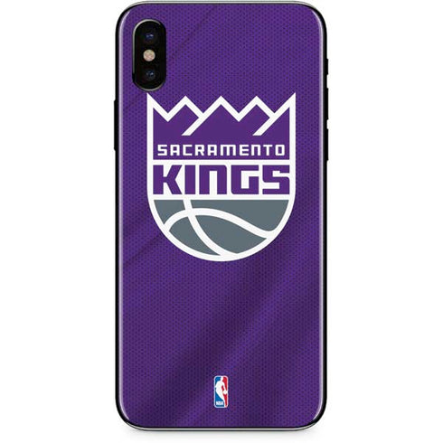 NBA Sacramento Kings Jersey iPhone X Skin