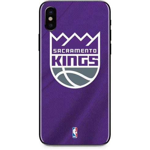 NBA Sacramento Kings Jersey iPhone XS Skin