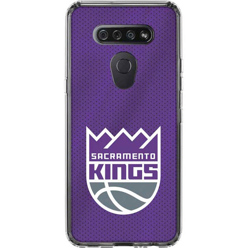 NBA Sacramento Kings Jersey LG K51/Q51 Clear Case