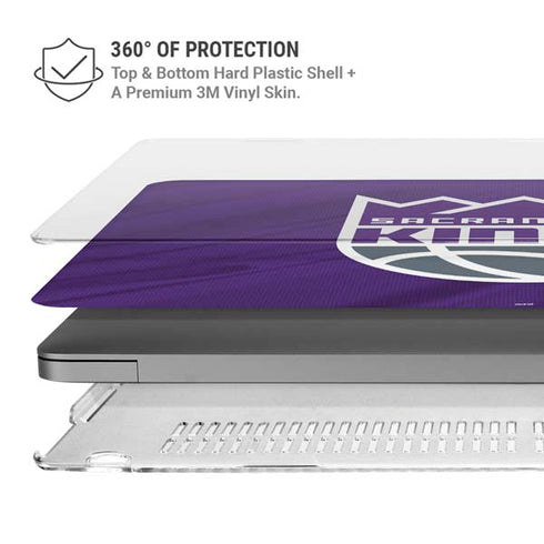 NBA Sacramento Kings Jersey MacBook Pro 16in (2021-25) Case plus Skin