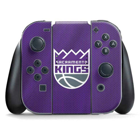 NBA Sacramento Kings Jersey Nintendo Switch (2017-2021) Joy-Con Controller Skin