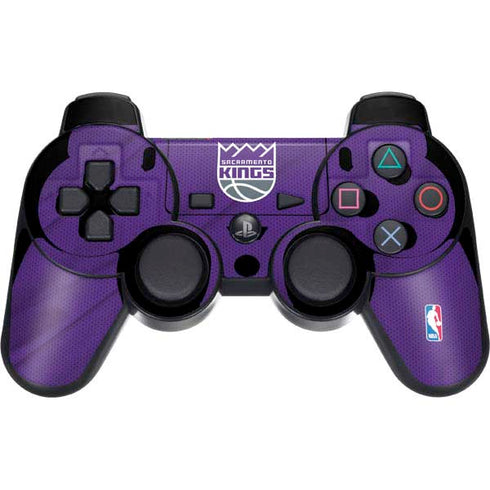 NBA Sacramento Kings Jersey PS3 Dual Shock wireless controller Skin