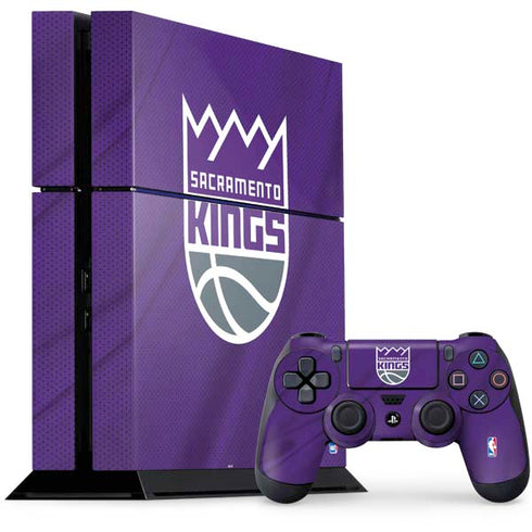 NBA Sacramento Kings Jersey PS4 Console and Controller Bundle Skin