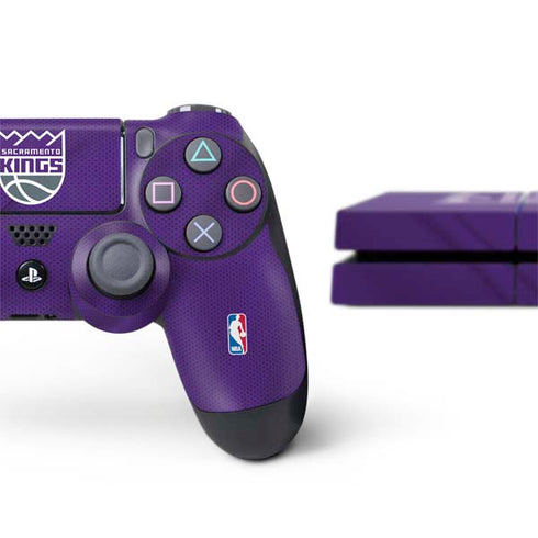NBA Sacramento Kings Jersey PS4 Console and Controller Bundle Skin