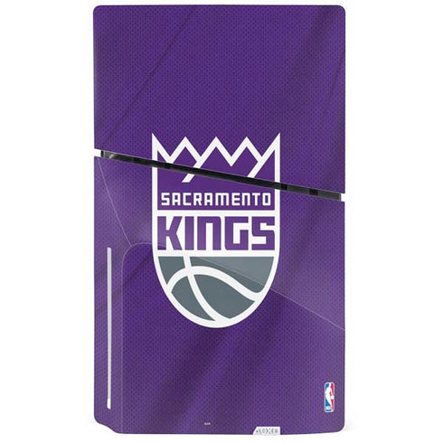 NBA Sacramento Kings Jersey PS5 Slim Disk Console Skin