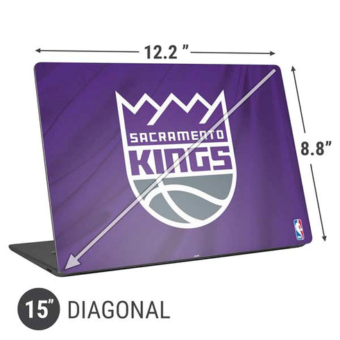 NBA Sacramento Kings Jersey Universal Laptop 15in (12.2 x 8.8in) Skin