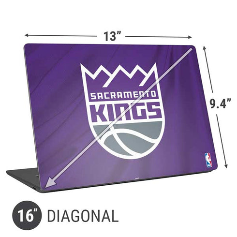 NBA Sacramento Kings Jersey Universal Laptop 16in (13 x 9.4in) Skin