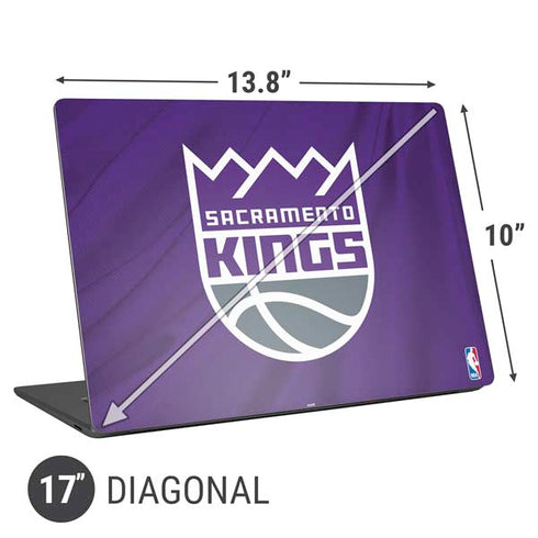 NBA Sacramento Kings Jersey Universal Laptop 17in (13.8 x 10in) Skin