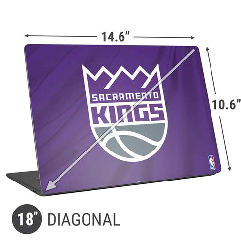 NBA Sacramento Kings Jersey Universal Laptop 18in (14.6 x 10.6in) Skin