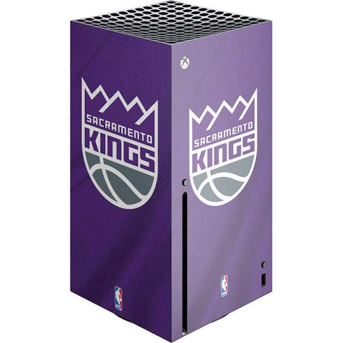 NBA Sacramento Kings Jersey Xbox Series X Console Skin