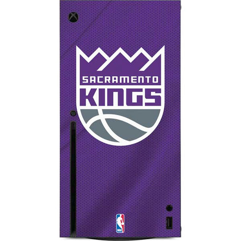 NBA Sacramento Kings Jersey Xbox Series X Console Skin