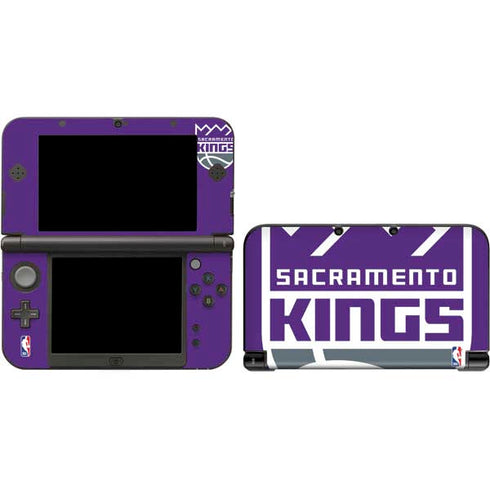NBA Sacramento Kings Large Logo 3DS XL 2015 Skin