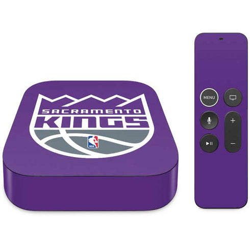 NBA Sacramento Kings Large Logo Apple TV Skin