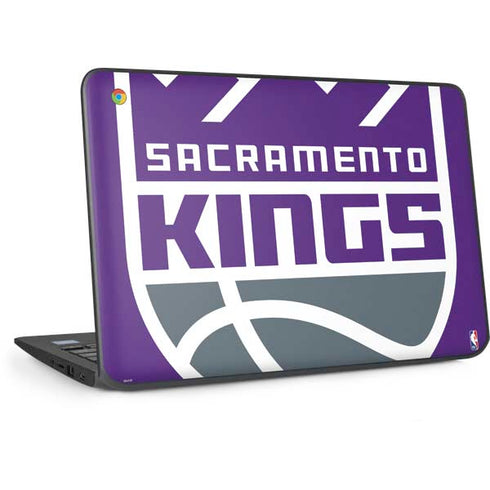 NBA Sacramento Kings Large Logo HP Chromebook Skin