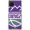 NBA Sacramento Kings Large Logo Galaxy A12 Clear Case