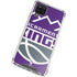 NBA Sacramento Kings Large Logo Galaxy A12 Clear Case