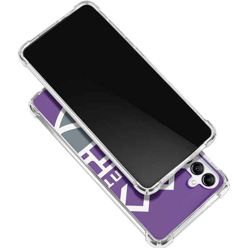 NBA Sacramento Kings Large Logo Galaxy A15 5G Clear Case