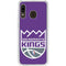 NBA Sacramento Kings Large Logo Galaxy A20 Clear Case