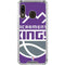 NBA Sacramento Kings Large Logo Galaxy A30 Clear Case