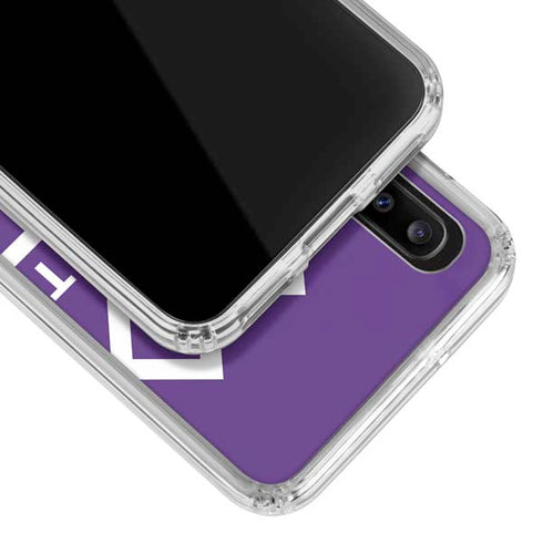 NBA Sacramento Kings Large Logo Galaxy A30 Clear Case
