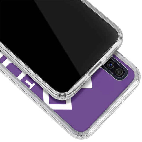 NBA Sacramento Kings Large Logo Galaxy A50 Clear Case