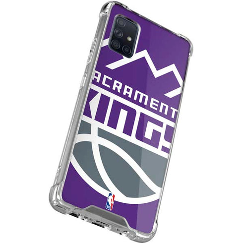 NBA Sacramento Kings Large Logo Galaxy A51 5G Clear Case
