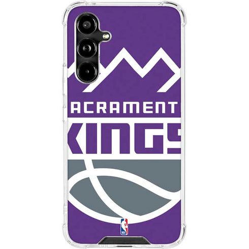 NBA Sacramento Kings Large Logo Galaxy A54 5G Clear Case