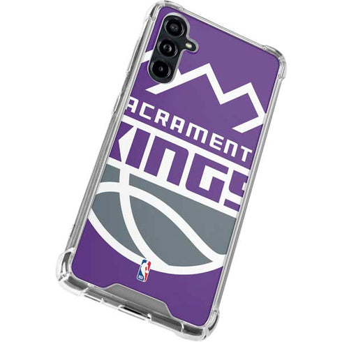 NBA Sacramento Kings Large Logo Galaxy A54 5G Clear Case