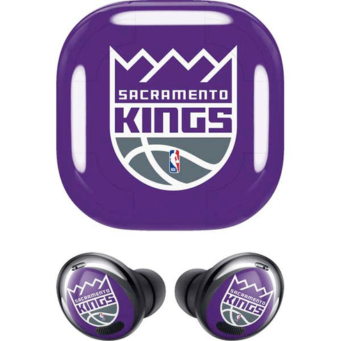 NBA Sacramento Kings Large Logo Galaxy Buds Pro Skin