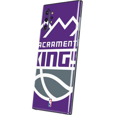 NBA Sacramento Kings Large Logo Galaxy Note 10 Plus Skin