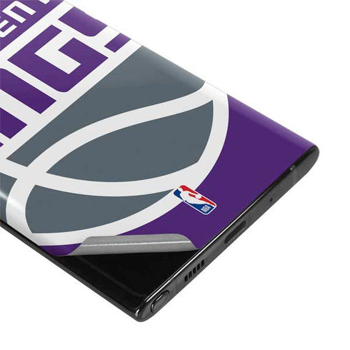 NBA Sacramento Kings Large Logo Galaxy Note 10 Plus Skin