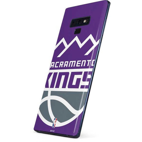 NBA Sacramento Kings Large Logo Galaxy Note 9 Skin