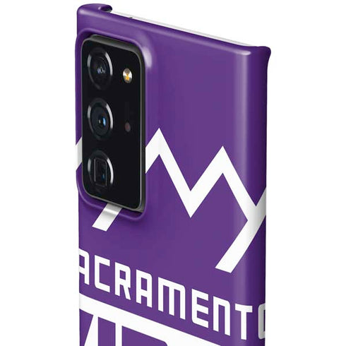 NBA Sacramento Kings Large Logo Galaxy Note20 Ultra 5G Lite Case