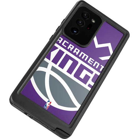 NBA Sacramento Kings Large Logo Galaxy Note20 Ultra 5G Waterproof Case