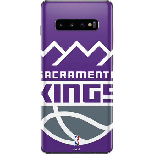NBA Sacramento Kings Large Logo Galaxy S10 Plus Skin