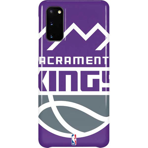 NBA Sacramento Kings Large Logo Galaxy S20 Lite Case
