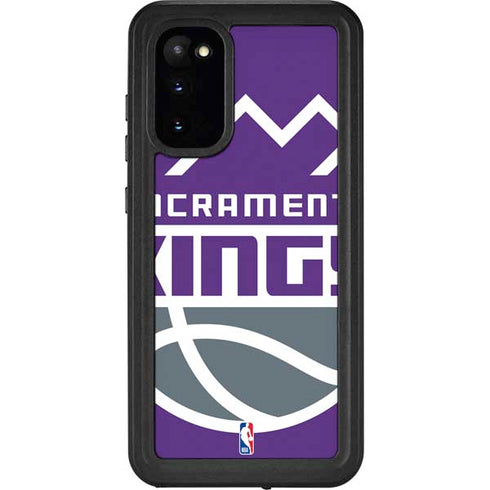 NBA Sacramento Kings Large Logo Galaxy S20 Waterproof Case