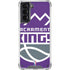 NBA Sacramento Kings Large Logo Galaxy S21 5G Clear Case